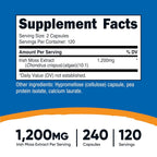 Nutricost Irish Sea Moss Extract 1,200mg - 240 Capsules - image 2