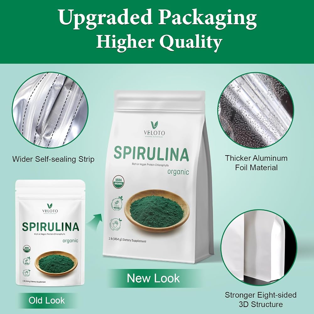 VELOTO Spirulina Powder