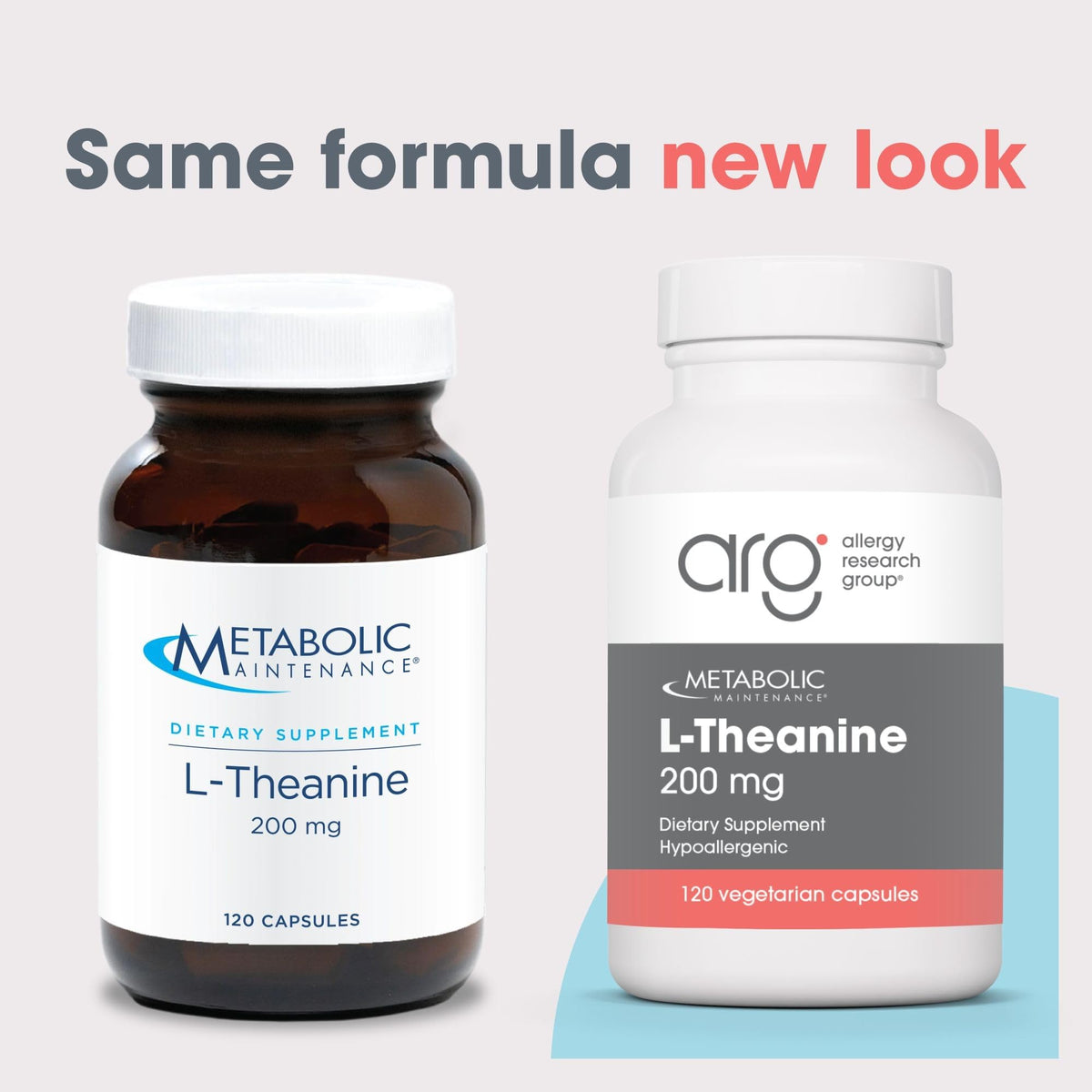 Metabolic Maintenance L-Theanine Suntheanine 200 mg - 120 Capsules - image 3