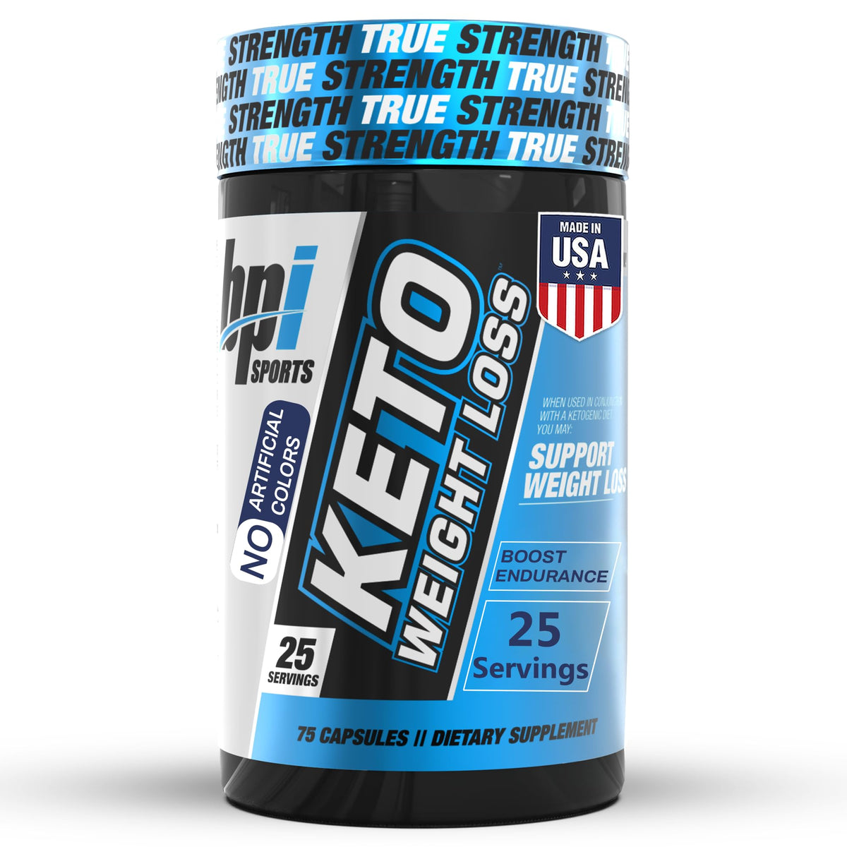 BPI Sports Keto Weight Loss Elite Fat Burner - 60 Capsules