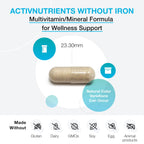 XYMOGEN ActivNutrients Without Iron - 60 Capsules - image 3