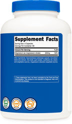 Nutricost Magnesium Citrate 420mg Serving (210mg Per Capsule)