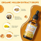 Javeriah Mullein Drops for Lungs Cleanse with Cordyceps