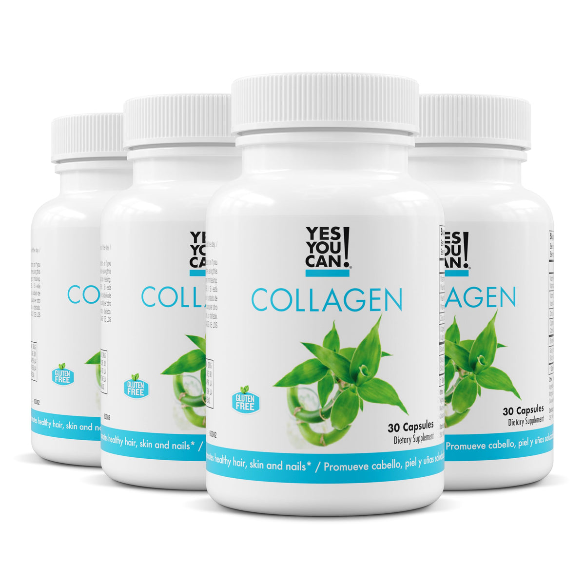 Yes You Can! Collagen Capsules for Hair, Skin & Nails, 30 Capsules