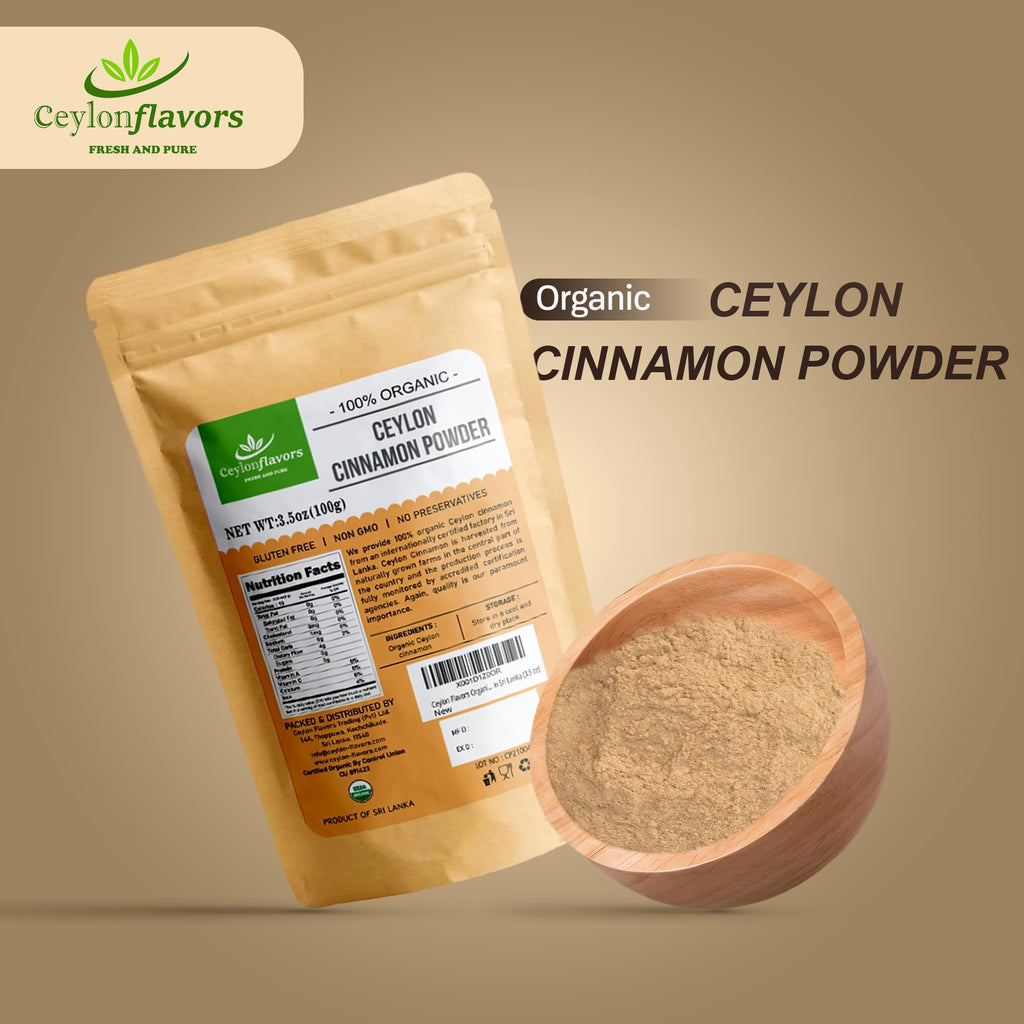 Ceylon Flavors Organic Ceylon Cinnamon Powder - 3.5 oz - image 2
