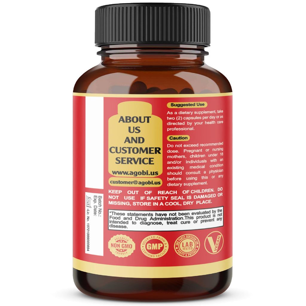 Agobi Ceylon Cinnamon with Berberine Supplement - 180 Capsules - image 8