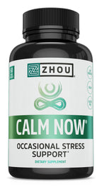 Zhou Calm Now Supplement with Ashwagandha - 60 Vegetarian Capsules