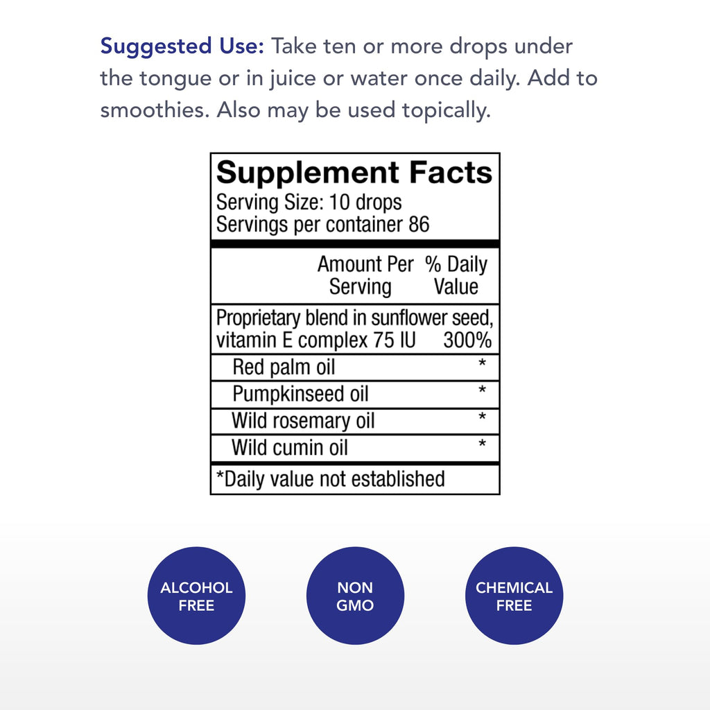 Physician's Strength Power-E Sunflower Vitamin E - 1 fl oz - image 2