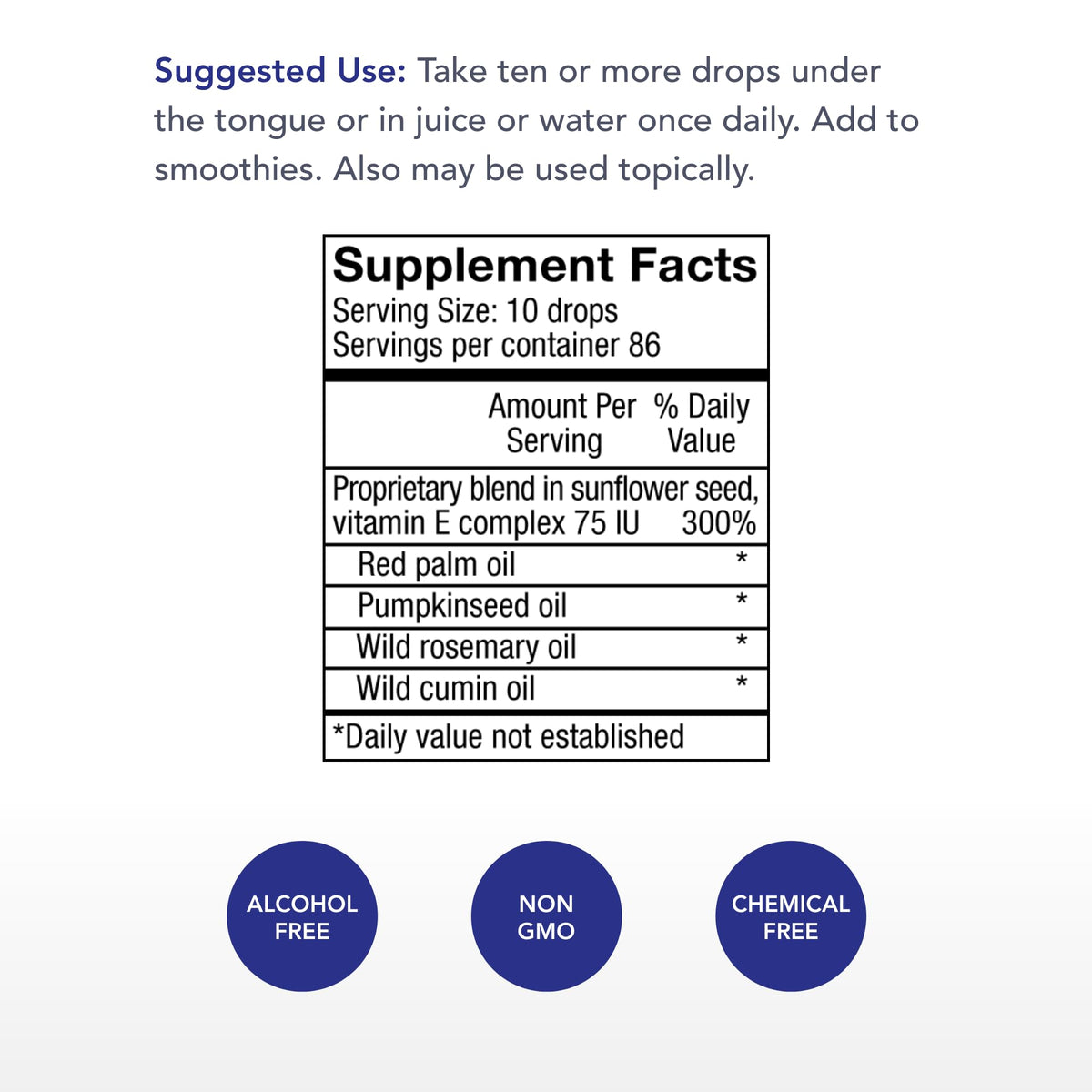 Physician's Strength Power-E Sunflower Vitamin E - 1 fl oz - image 2