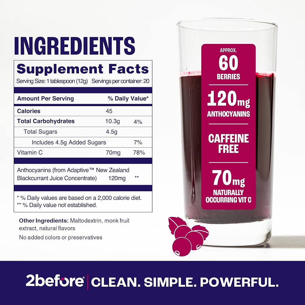2before All Natural Vegan Pre Workout