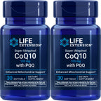 Life Extension Super Ubiquinol CoQ10 with PQQ - 60 Softgels