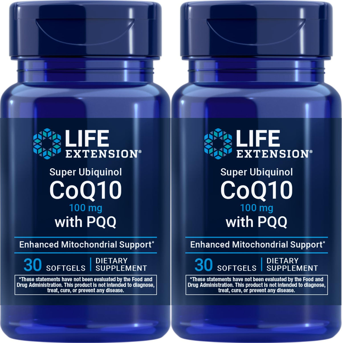 Life Extension Super Ubiquinol CoQ10 with PQQ - 60 Softgels