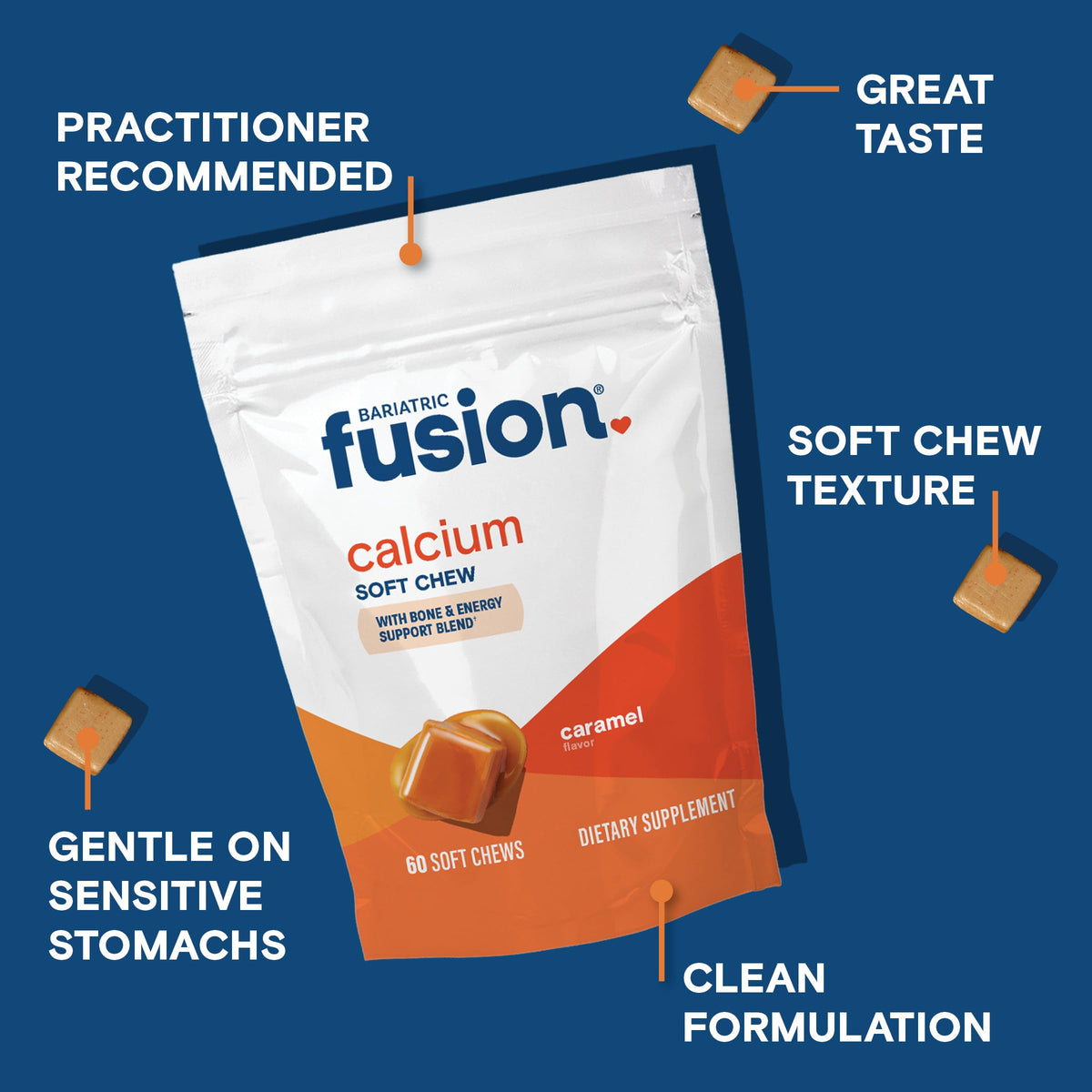 Bariatric Fusion Bariatric Calcium Supplement Chews