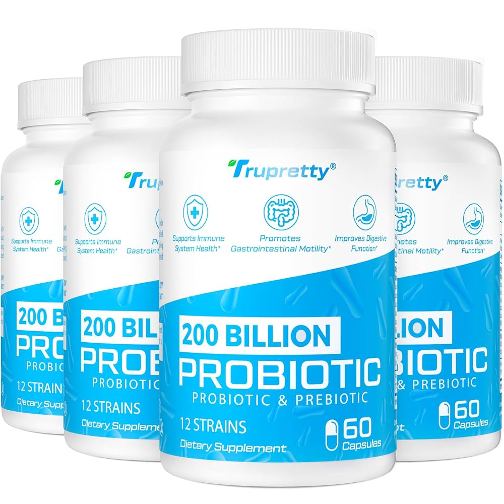 Trupretty Probiotics for Women Men, Daily Supplement