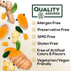 Nature's Nutrition Turmeric Gummies - 95% Curcuminoids - Best