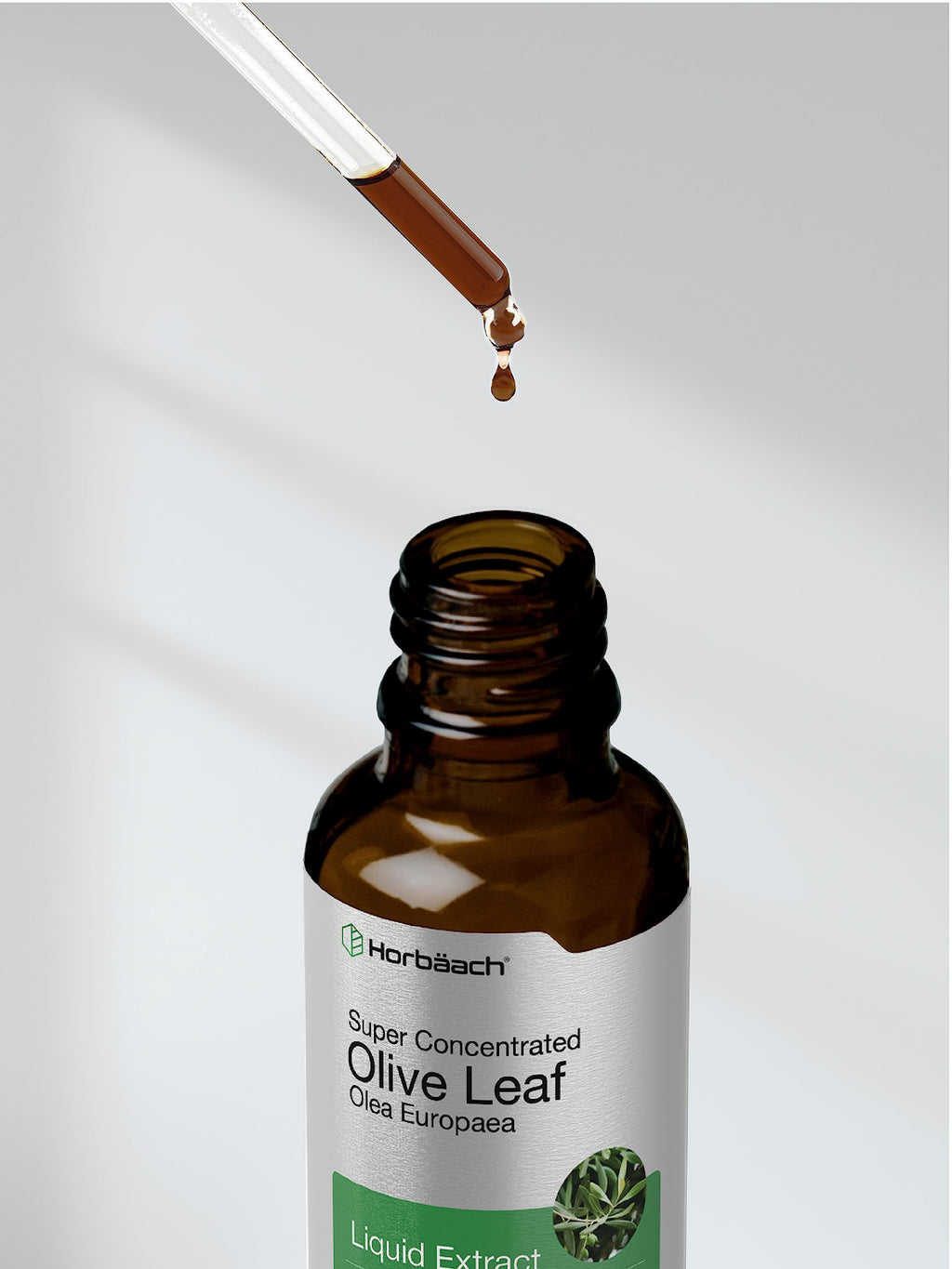 Horbäach Olive Leaf Extract Liquid Super Strength - 2 fl oz - image 7