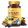 Cosynee Himalayan Shilajit Capsules with Ashwagandha - 150 Capsules