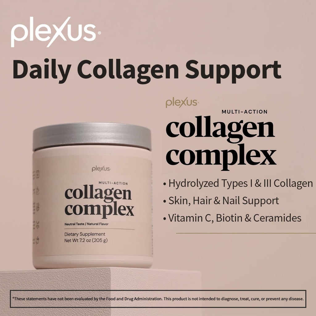 Plexus Multi-Action Collagen Complex Skin, Hair & Nail Formula - 7.2 oz - image 2