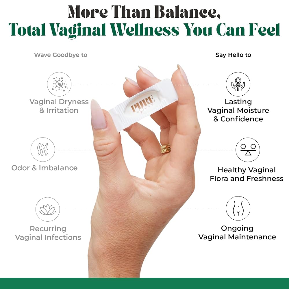 Pure Woman Pure Flora Vaginal Probiotic Suppository - 10 Count - image 4