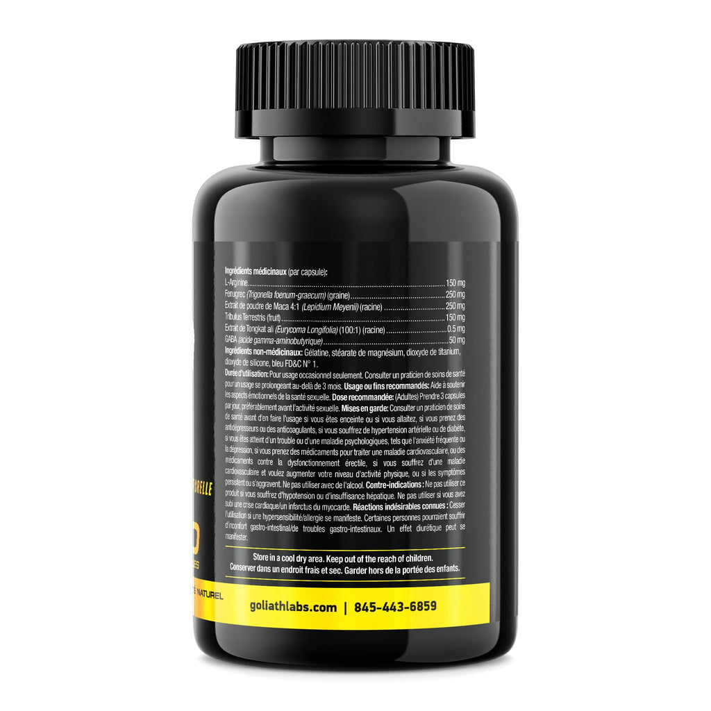 Goliath Labs Men's Multivitamin with Maca & Tribulus - 60 Vegetarian Capsules - image 2