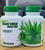 Generic Aloe Vera 500mg Extract Capsules Digestive Support - 60 Capsules