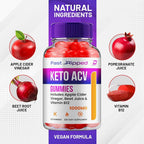 Indelo Fast Ripped ACV Gummies with Vitamin B12 - 300 Gummies - image 6