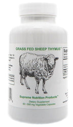 Supreme Nutrition Sheep Thymus - 100% Grass Fed and Finished in New