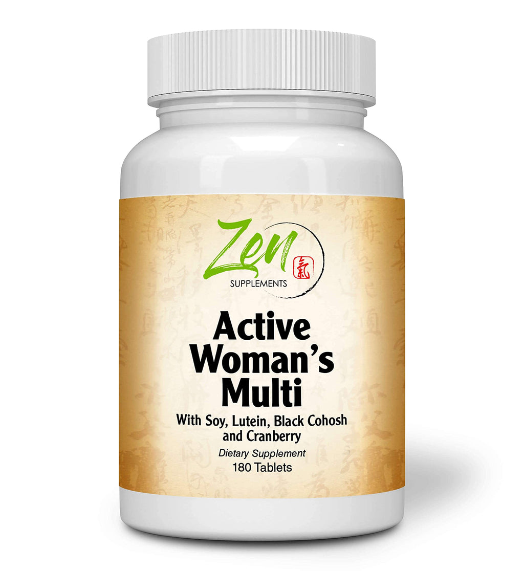 Zen Supplements Active Womens Multivitamin - 180 Tablets