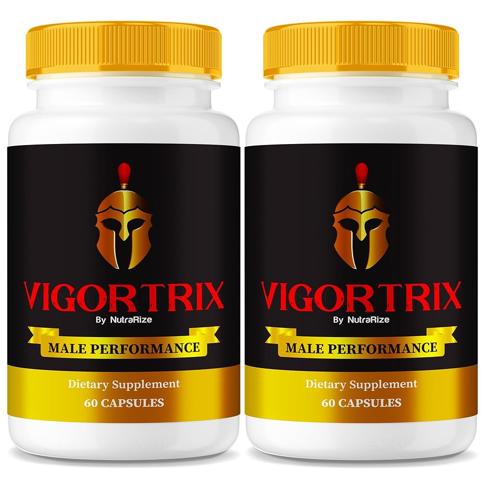 NutraRize Vigortrix Capsules for Men Energy & Stamina - 120 Capsules