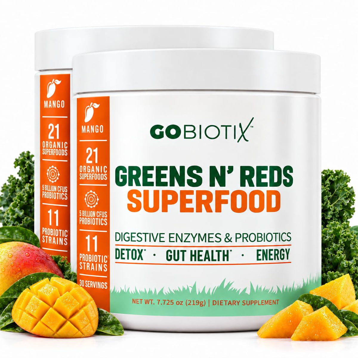 GOBIOTIX Super Greens and Reds Powder Parent