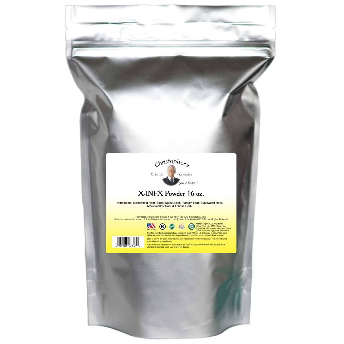 Christopher's Original Formulas X-INFX Lymphatic Support Powder - 16 oz