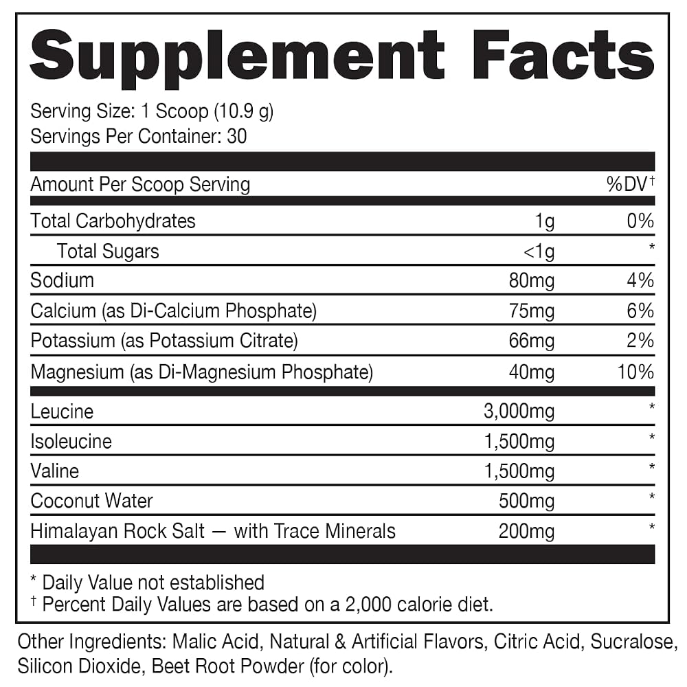 Bucked Up Original BCAA 2:1:1 Branched Chain Amino Acids Powder - 30 Servings - image 2