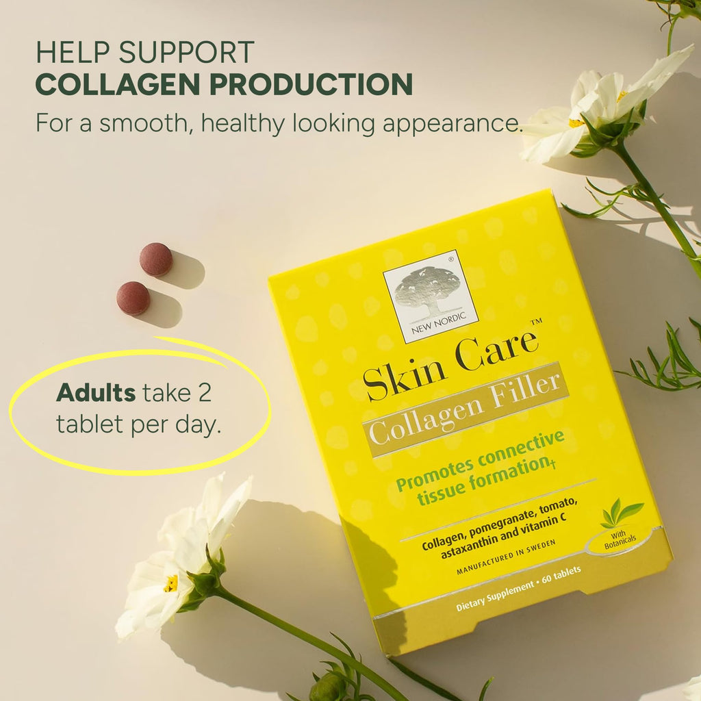 NEW NORDIC Skin Care Collagen Filler Tablets - 60 Count - image 5