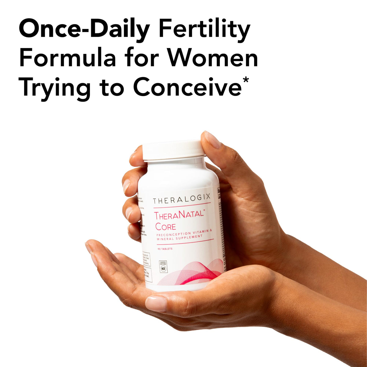 Theralogix TheraNatal Core Fertility Vitamin - 90 Tablets - image 3