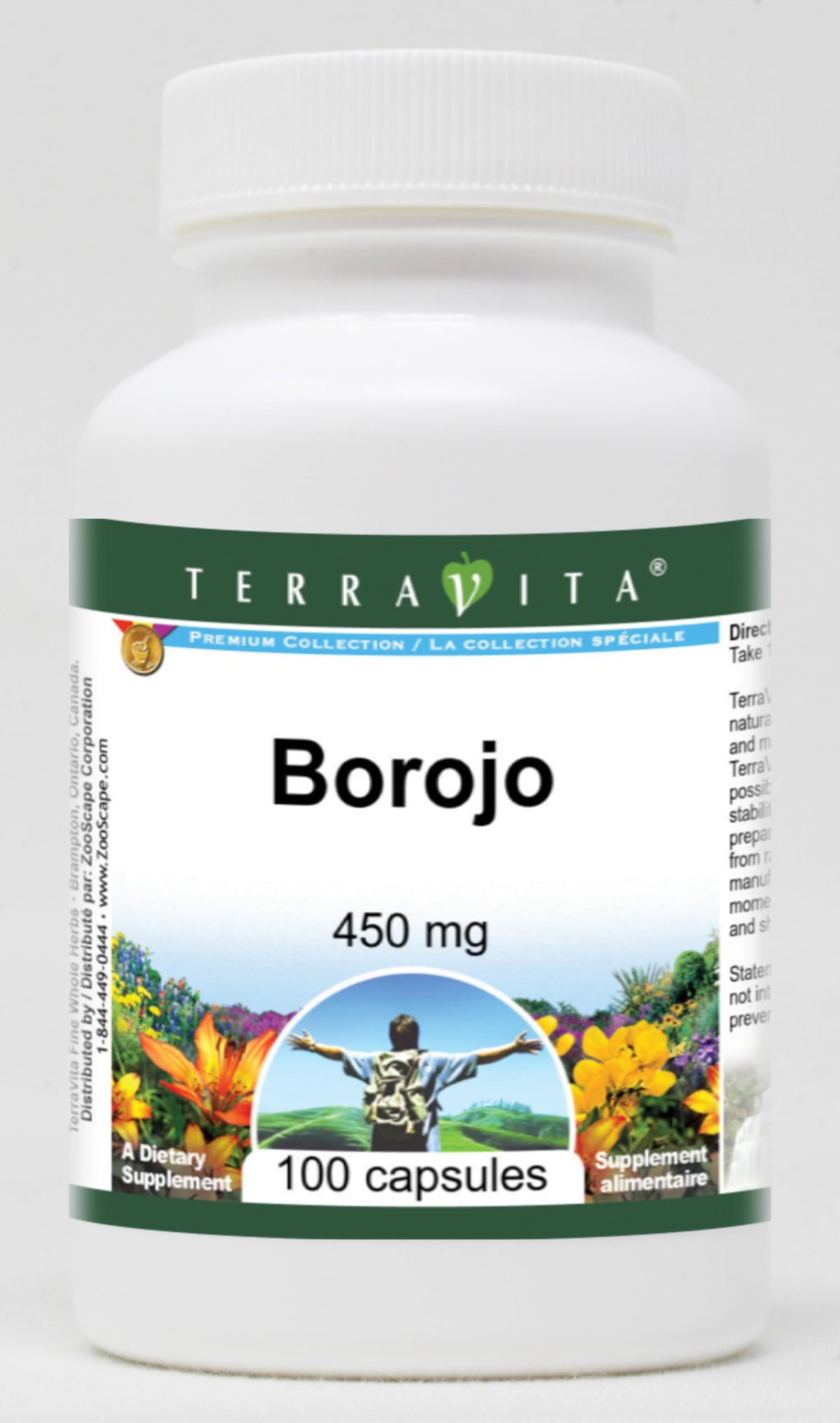 Terravita Borojo - 450 mg (100 Capsules, ZIN: 519313)