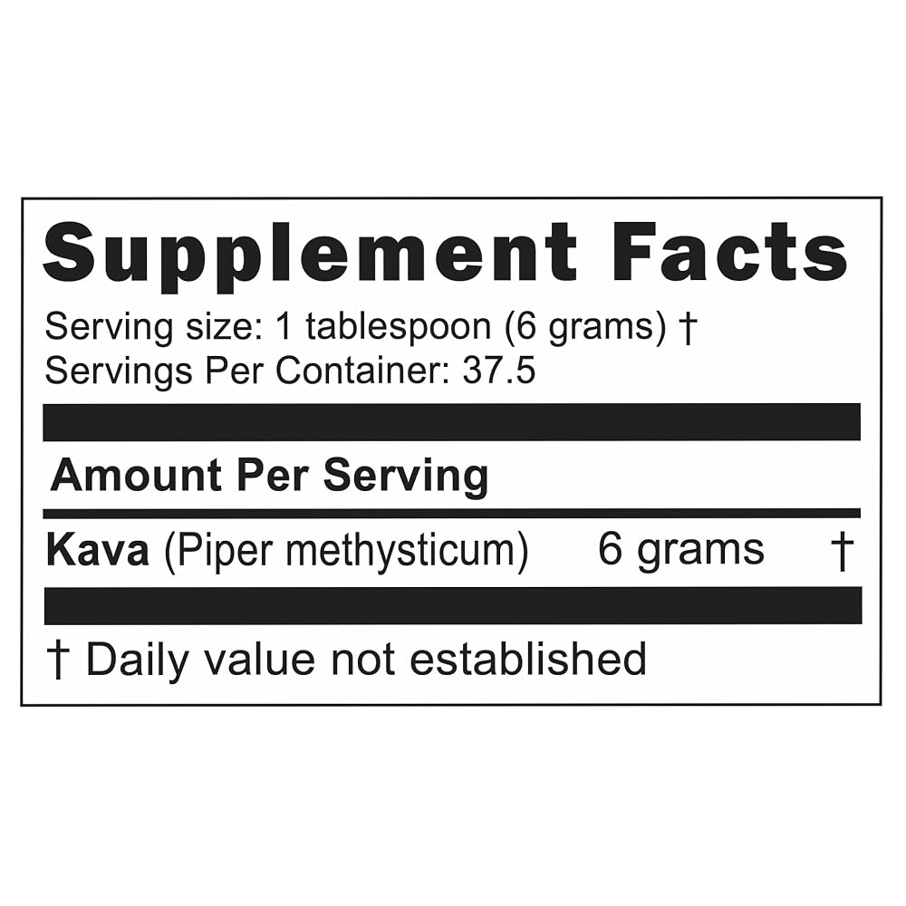 HAPPY KAVA Premium Micronized Kava Root Powder - 16 oz - image 3