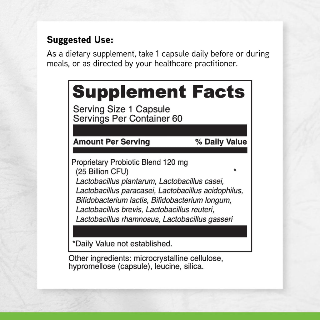 DaVinci Labs Daily Best Probiotic 25 Billion CFU - 60 Capsules - image 6