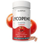 Bloofah Lycopene Supplement 500mg Tomato Powder - 180 Capsules