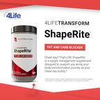4Life ShapeRite Fat & Carb Blocker with Chitosan - 90 Capsules - image 4