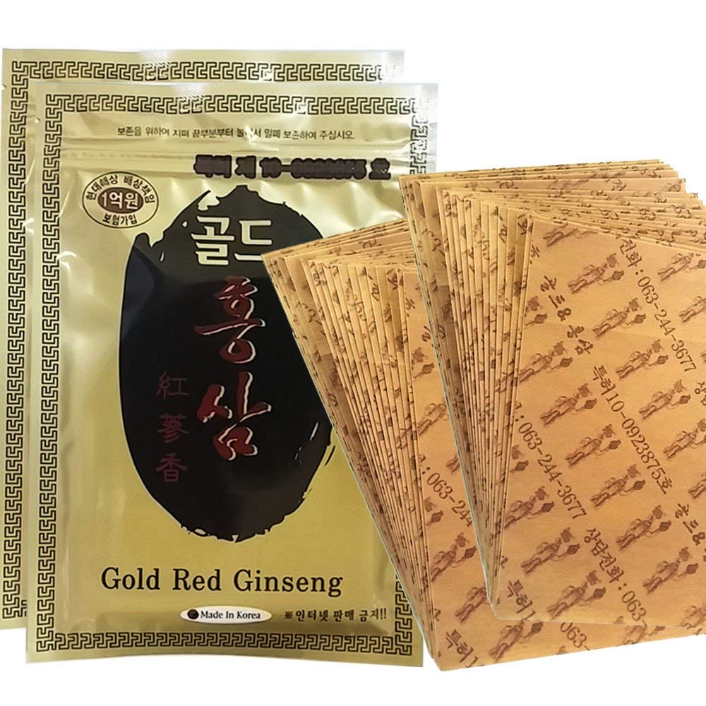 LENITH Korean Red Ginseng Patch - 40 Patches