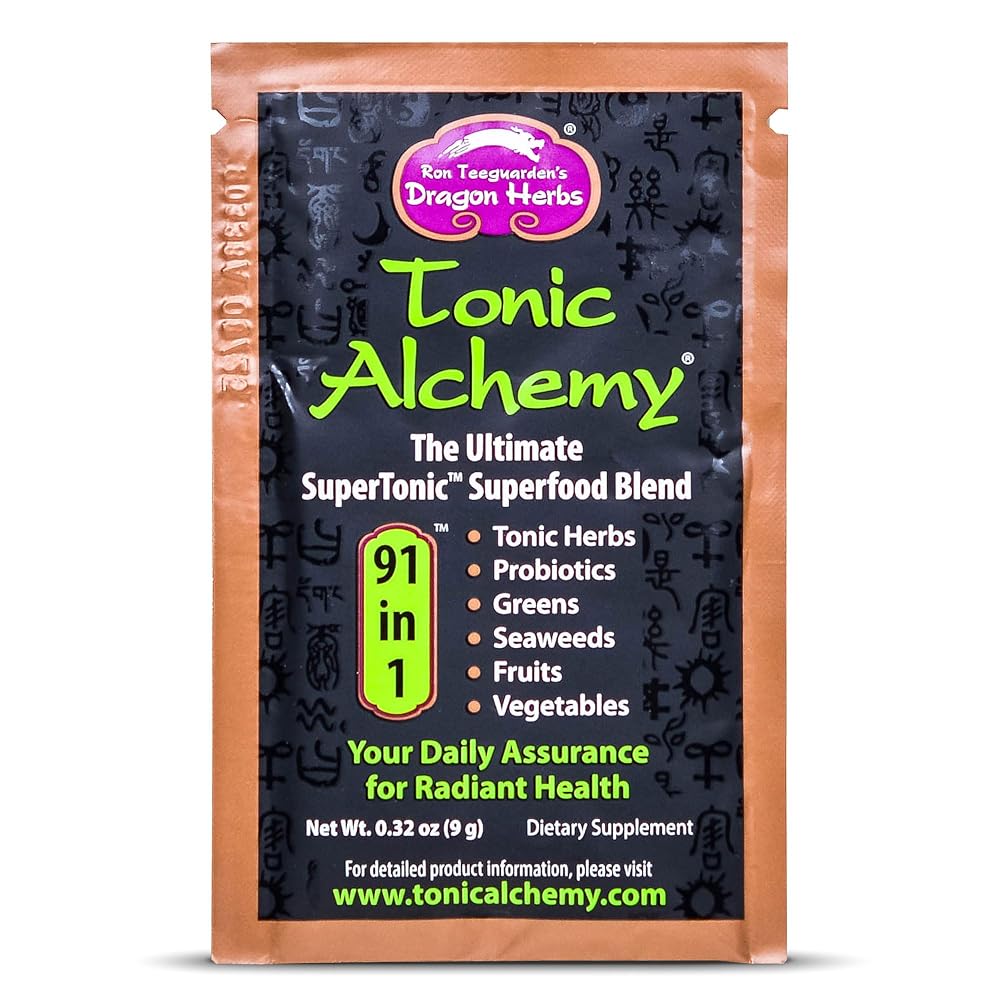 Dragon Herbs Tonic Alchemy Superfood Greens Powder - 1 Packet