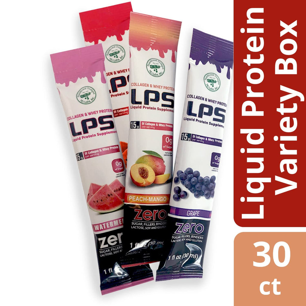 Nutritional Designs LPS Liquid Collagen & Whey Protein Supplement