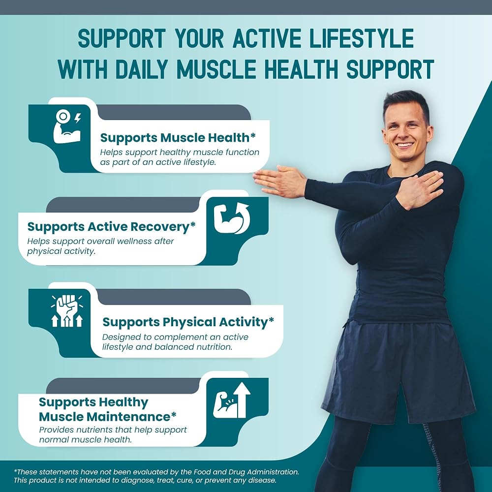 HarmoVira Advanced HMB 5-in-1 Muscle Recovery Support - 180 Capsules - image 4