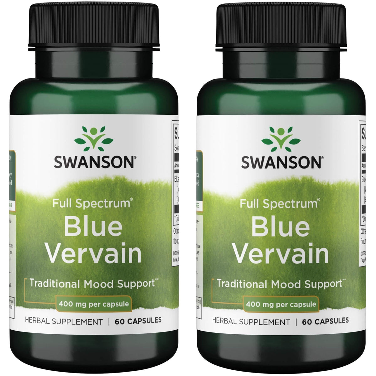 Swanson Full Spectrum Blue Vervain 400 mg - 60 Capsules