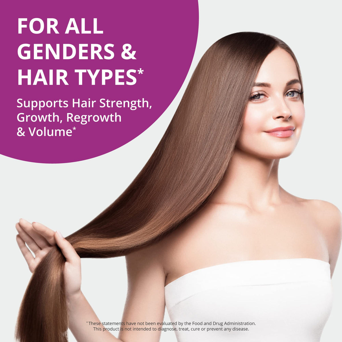 NuBest Hair Xtra - Hair Growth Vitamin for Faster Hair Growth - 60