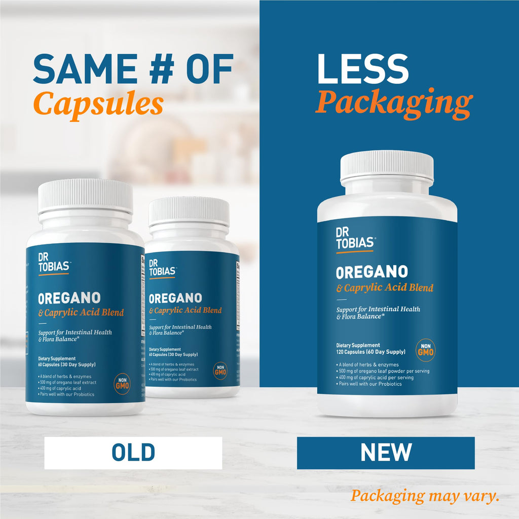 Dr. Tobias Dr.Tobias capsules oregano aprylic blend intestinal health