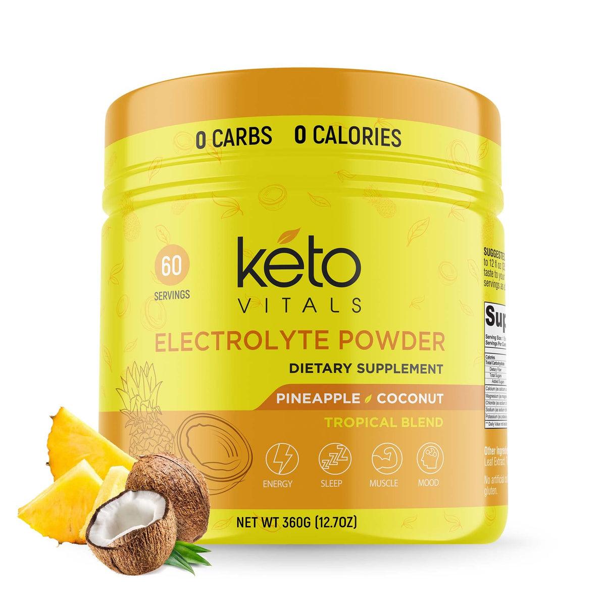 Keto Vitals Electrolyte Powder