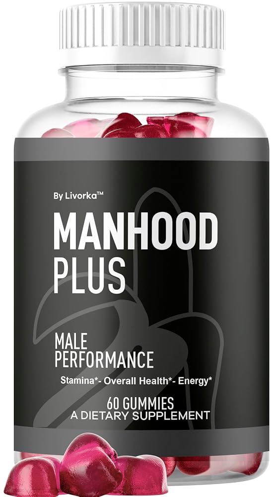 LIVORKA Manhood Plus Gummies for Men - 60 Gummies