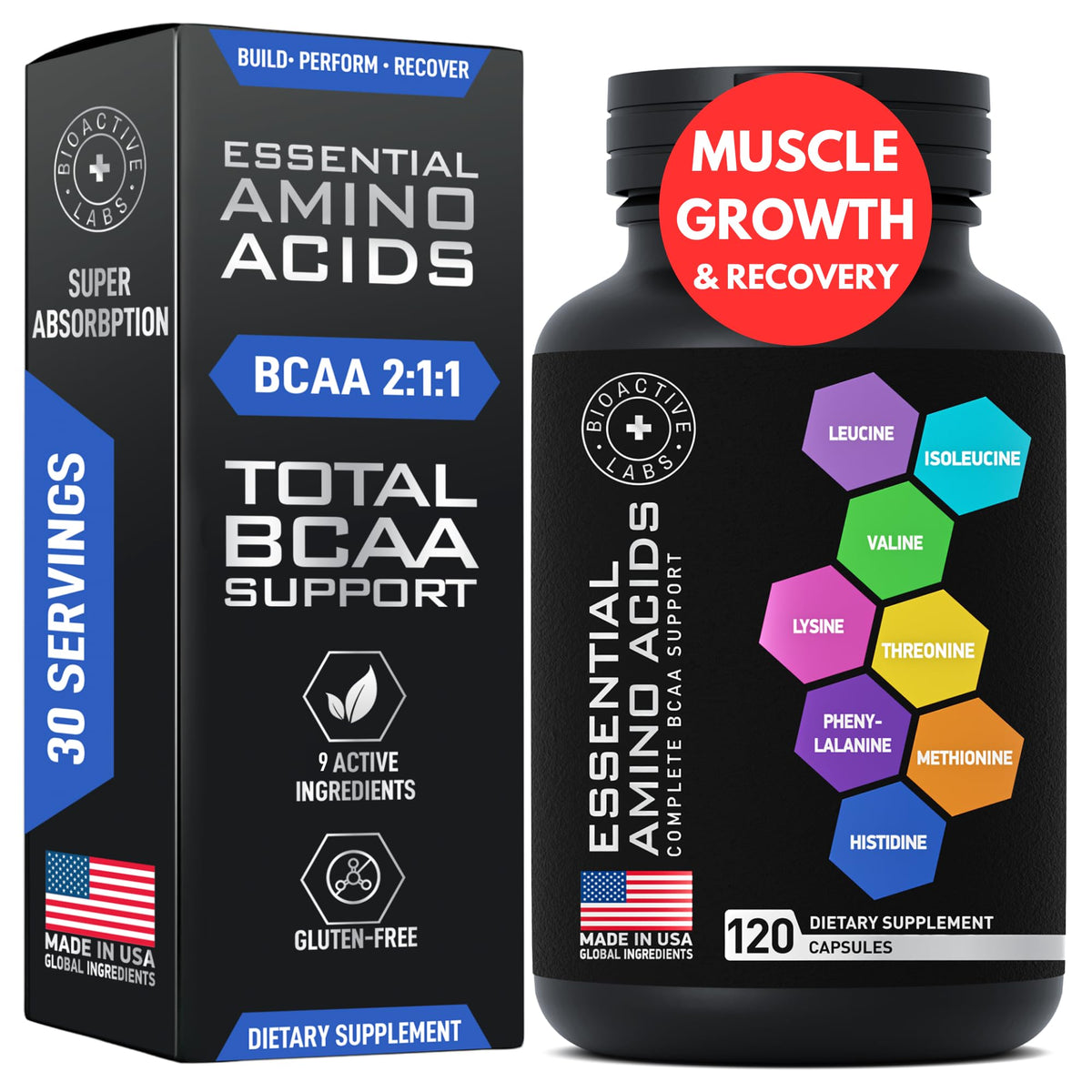 BIOACTIVE LABS Essential Amino Acids Complex for Men & Women Parent