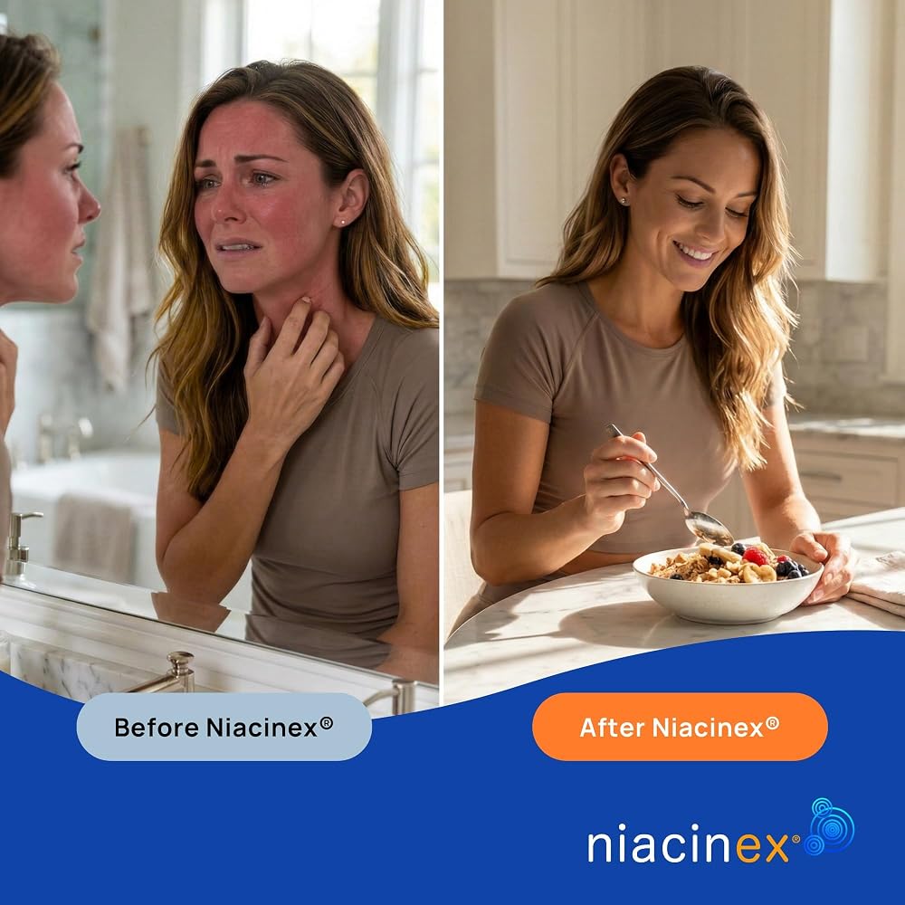 Niacinex Niacin 500mg Extended Release - 200 Tablets - image 3